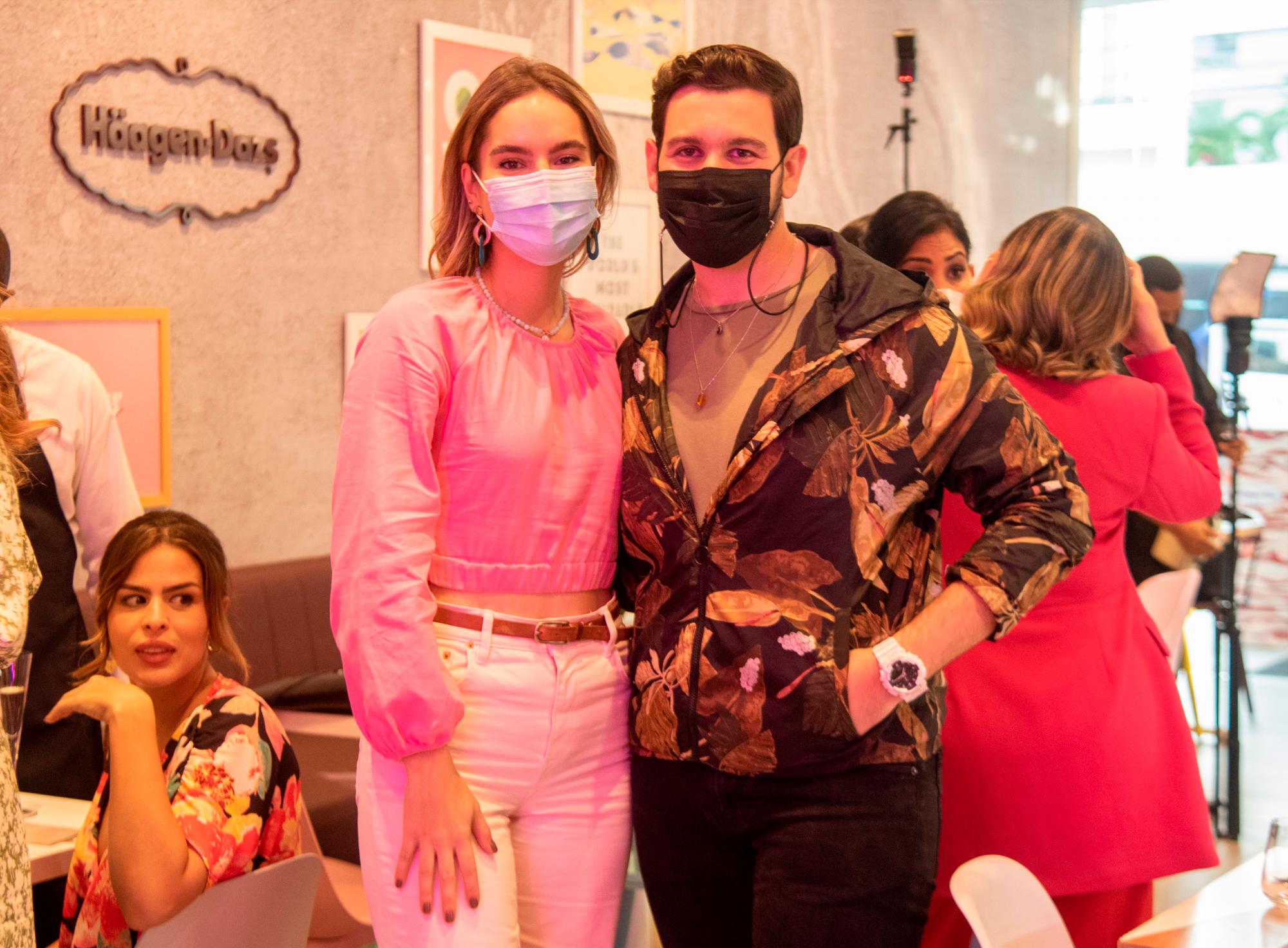Monika Leschhorn y Juan Luis Minaya. 