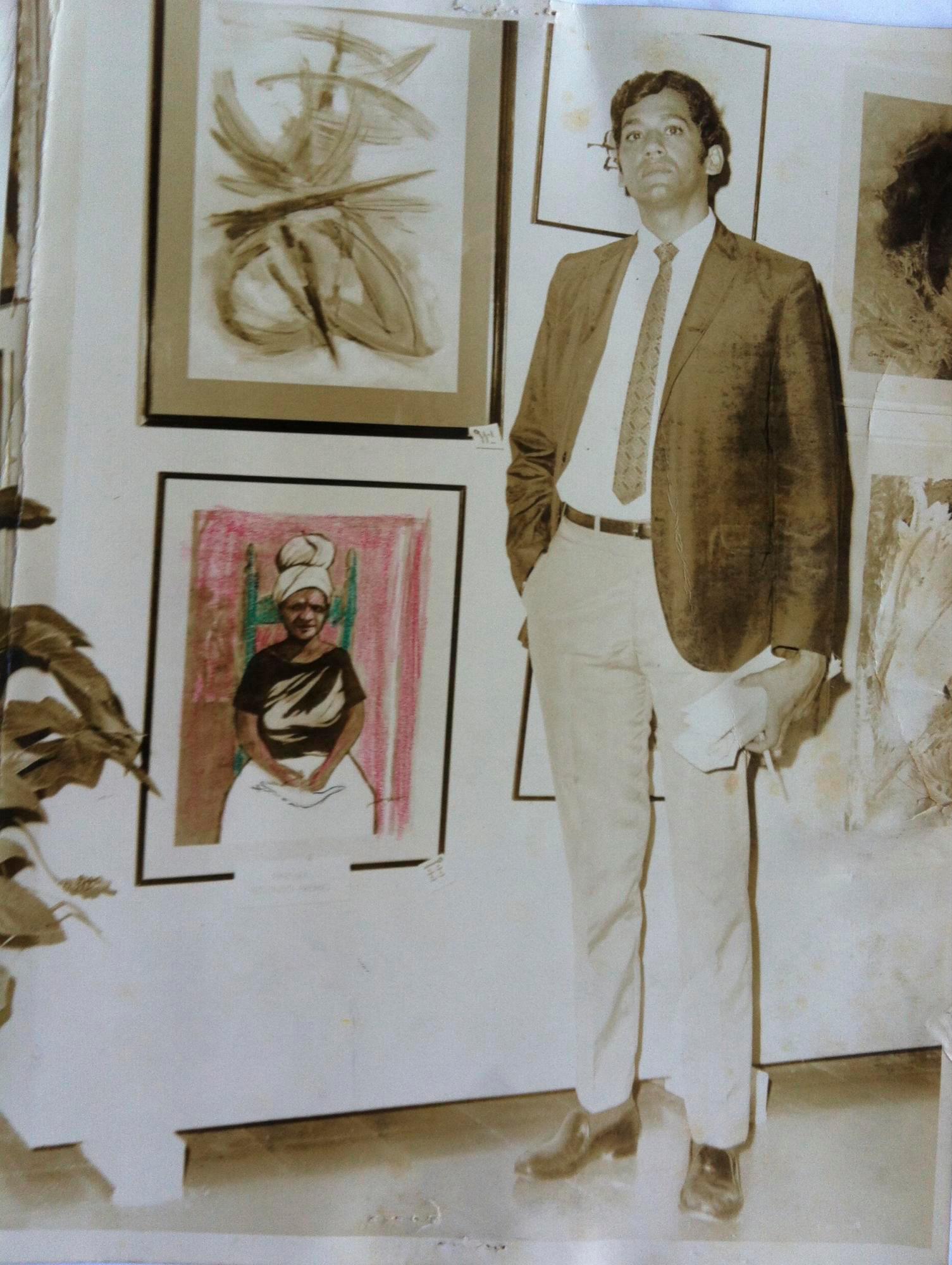 En 1968 Jorge ganó el segundo Premio de Pintura del Concurso de Arte Eduardo León Jimenes con La Oración