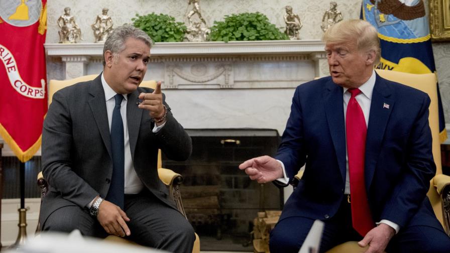 Venezuela y narcotráfico dominan reunión entre Trump y Duque Venezuela y narcotráfico dominan reunión entre Trump y Duque