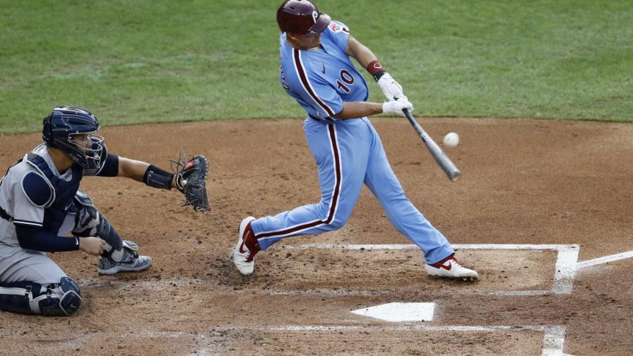 Realmuto pega HR en triunfo de Filis sobre Yanquis 4-3 Realmuto pega HR en triunfo de Filis sobre Yanquis 4-3