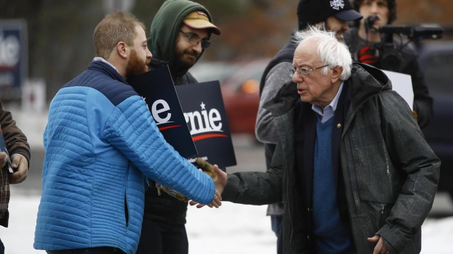 Sanders adelanta a Buttigieg en primarias de N.Hampshire Sanders adelanta a Buttigieg en primarias de N.Hampshire
