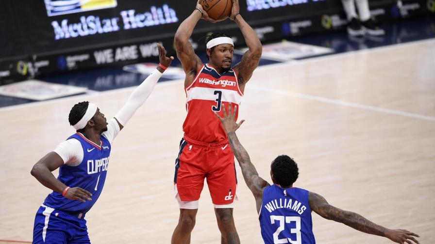 Wizards superan a Clippers, gracias a 33 puntos de Beal
