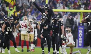 Jackson imparable ante 49ers, 8vo triunfo seguido de Ravens