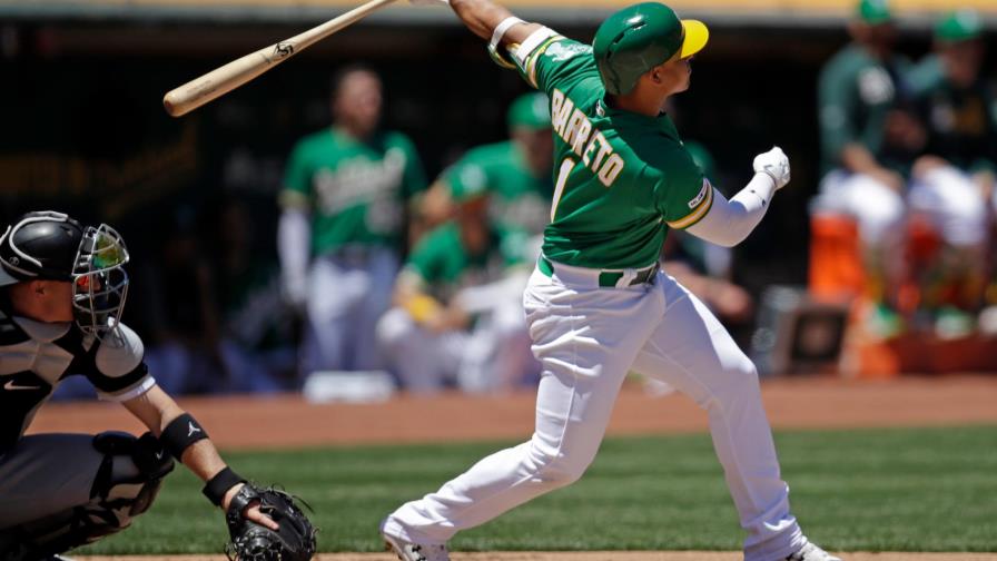 Barreto conecta jonrón de 3 carreras y Atléticos arrollan