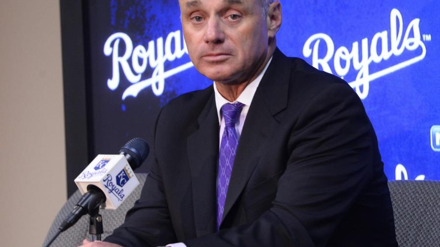 Comisionado Manfred admite que tiene menos confianza que haya temporada 2020