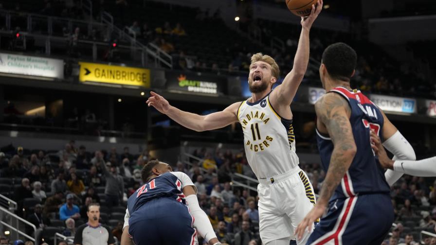 Pacers vencen a Wizards y ponen fin racha perdedora
