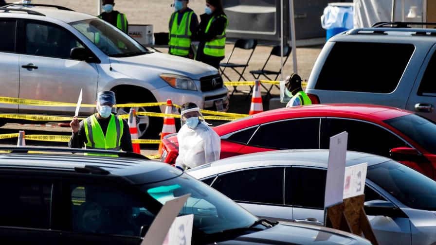 Más de 2,000 muertos por COVID-19 Y 200,000 casos en 24 horas en EEUU