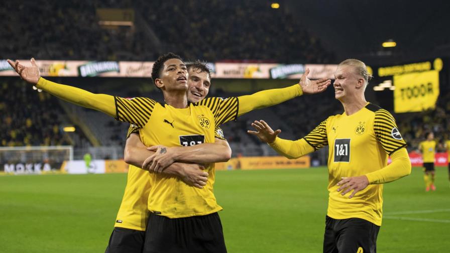 Haaland anota y Dortmund supera 3-2 a Hoffenheim