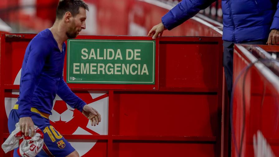 Sevilla le amarga el partido 900 a Messi y gana en Copa del Rey