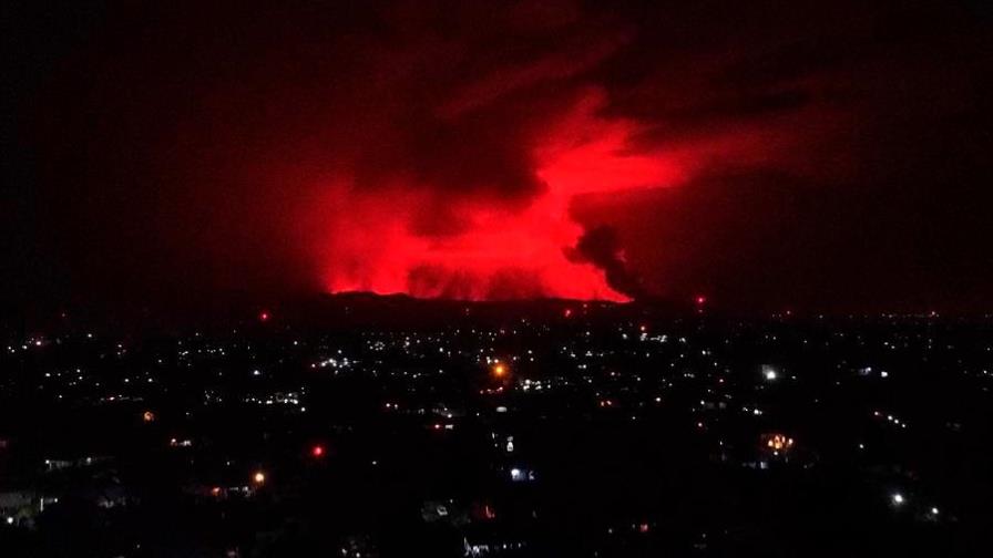 Evacuan parte de la urbe de Goma en RDC por temor a otra erupción del volcán