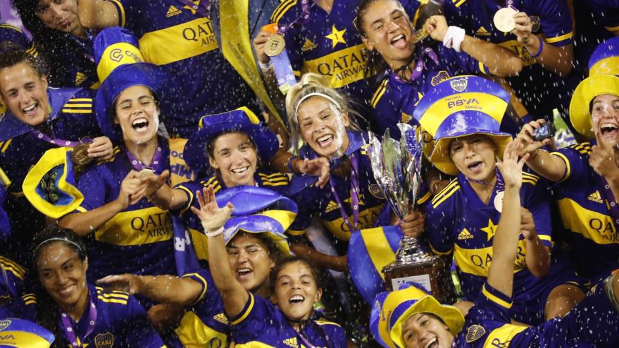 Boca, 1er campeón profesional del fútbol femenino