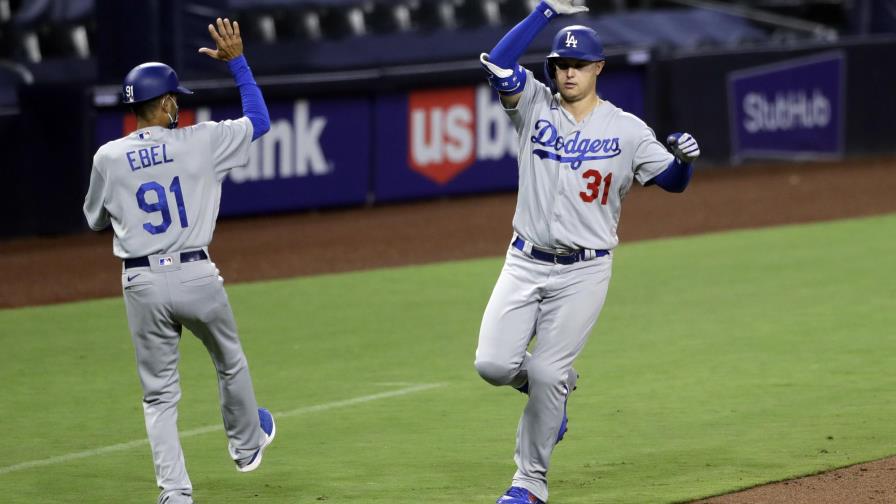 Pederson sacude 2 jonrones, Dodgers superan a Padres 7-6 Pederson sacude 2 jonrones, Dodgers superan a Padres 7-6