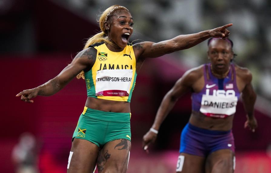 Thompson-Herah bate récord olímpico de Flo-Jo en 100 metros