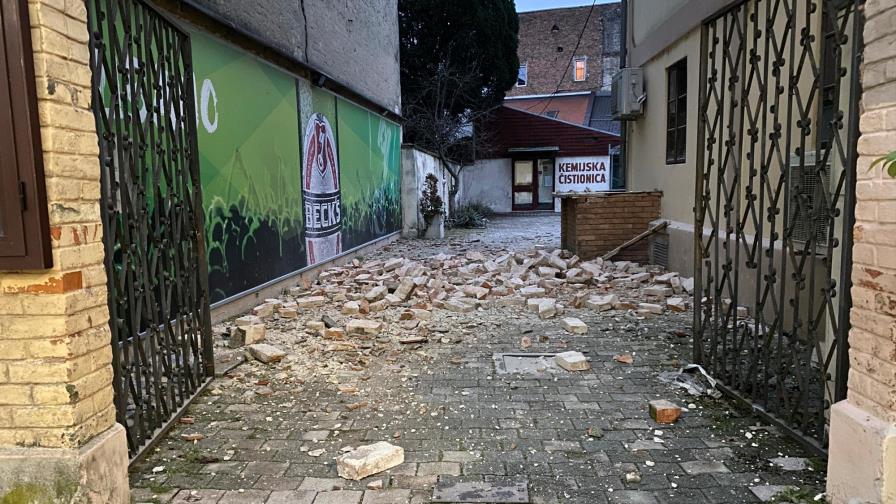 Sismo de magnitud 6,3 remece Croacia; un muerto Sismo de magnitud 6,3 remece Croacia; un muerto