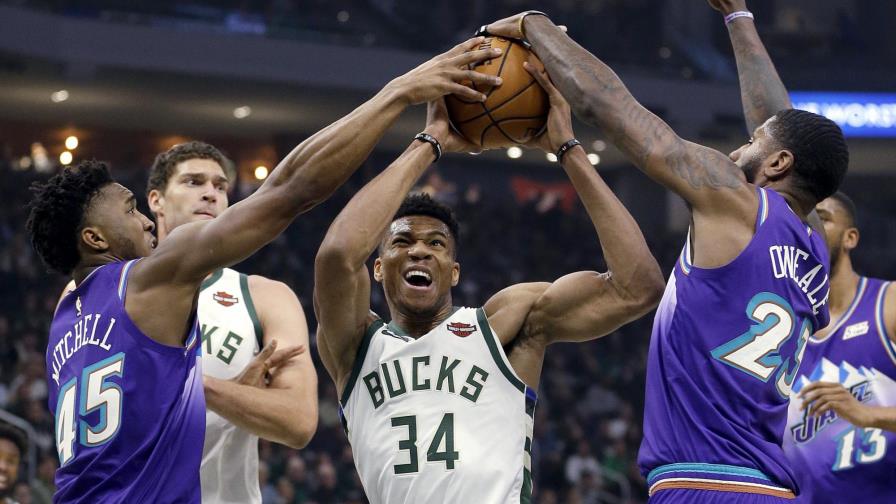 Antetokounmpo anota 50 en triunfo de Bucks sobre el Jazz Antetokounmpo anota 50 en triunfo de Bucks sobre el Jazz
