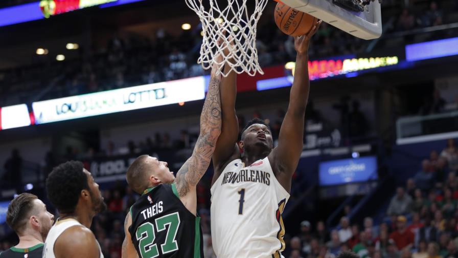 Williamson logra su 1er triunfo con los Pelicans