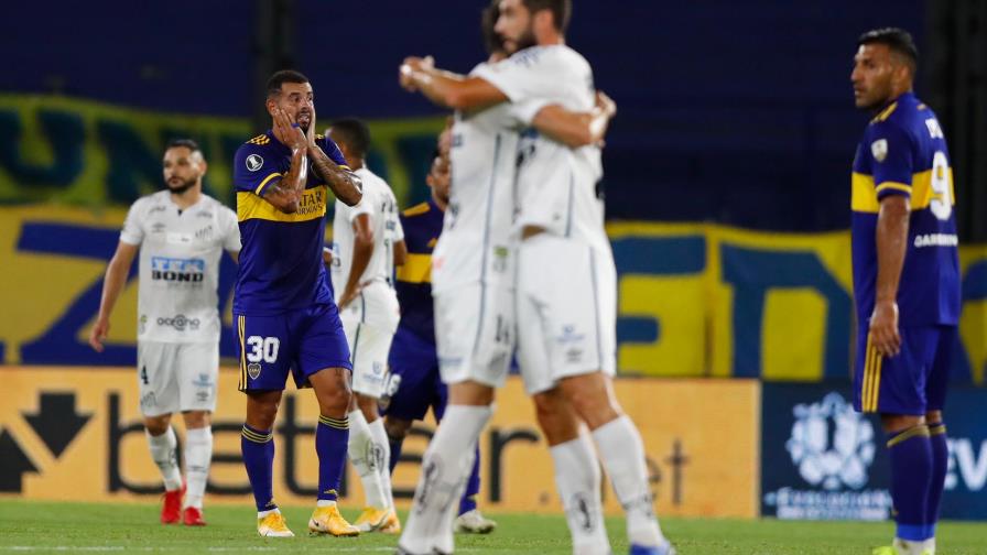 Boca Juniors se complica al empatar en casa contra Santos