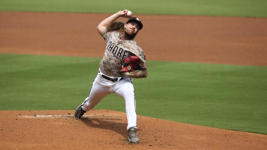 Padres blanquean a Gigantes en 1er duelo de doble cartelera