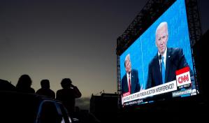Último debate EEUU: breve atisbo de normalidad en la campaña electoral