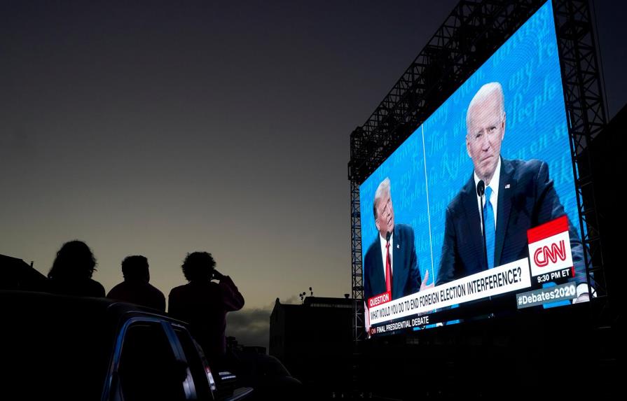 Último debate EEUU: breve atisbo de normalidad en la campaña electoral