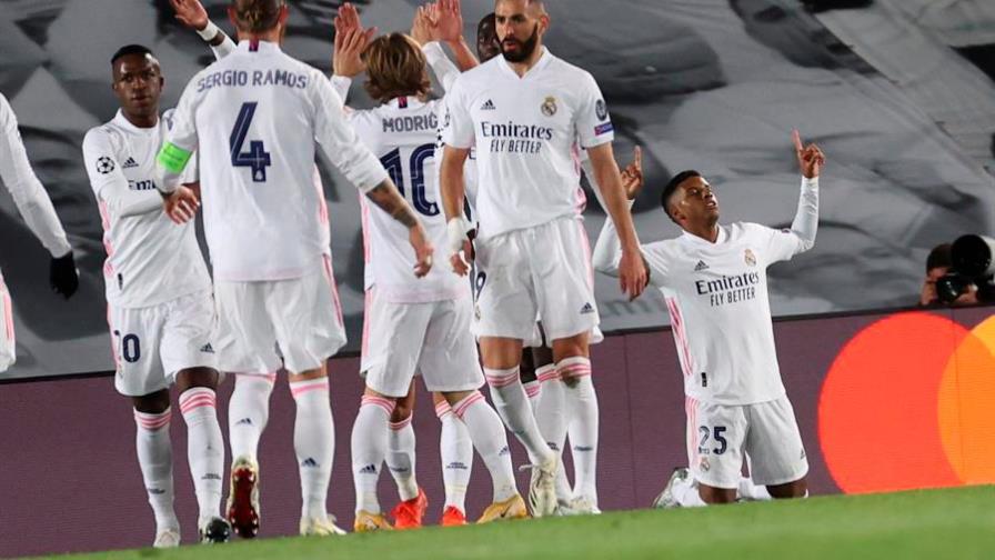Rodrygo rescata al Real Madrid ante el Inter de Milán Rodrygo rescata al Real Madrid ante el Inter de Milán