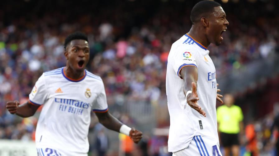 Alaba y el Real Madrid mandan 2-1 en la cancha del Barcelona