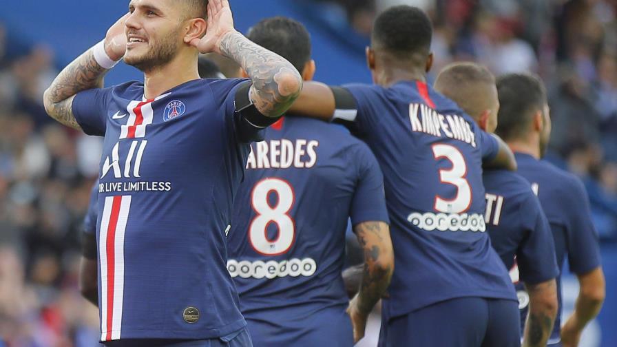 PSG vapulea 4-0 a Angers con goles de Icardi y Neymar