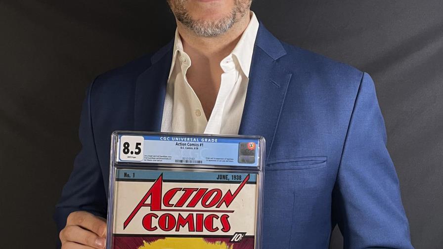 Cómic de Superman se vende por 3,25 millones de dólares