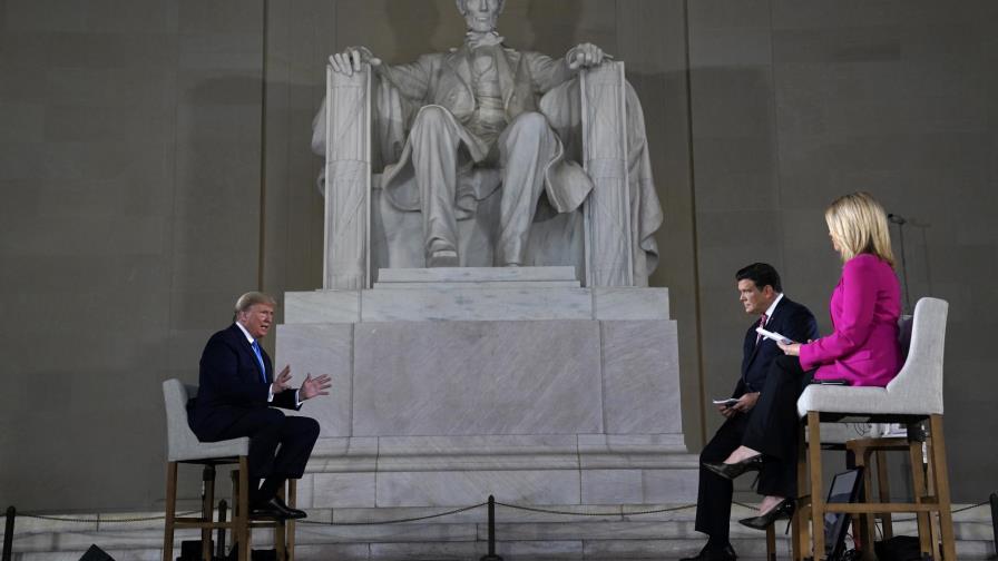 Trump asegura que reapertura es posible protegiendo la salud