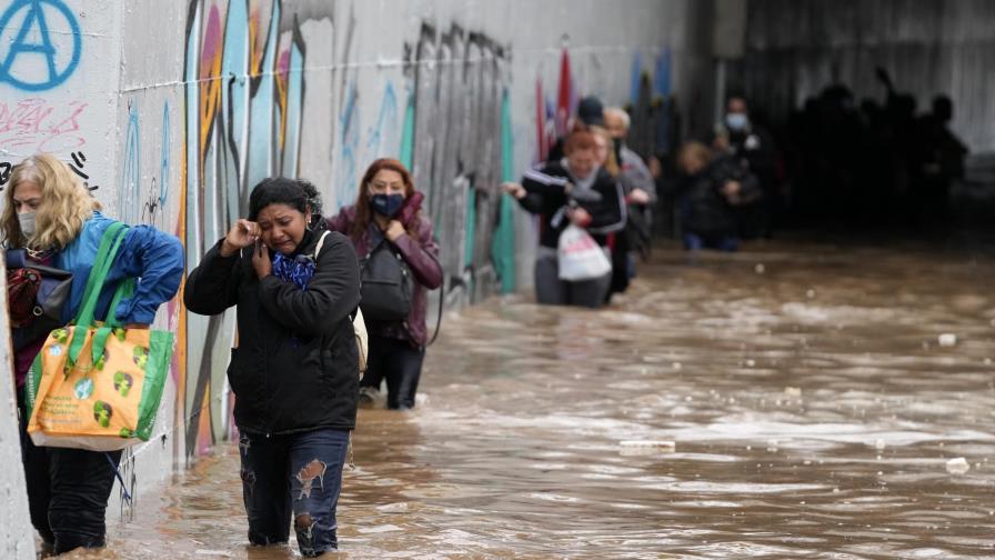 Tormentas fuertes provocan inundaciones en Grecia