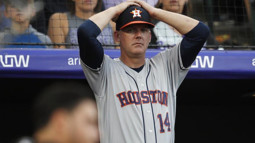 Hinch: Justo cuestionar’ si título de Astros está viciado