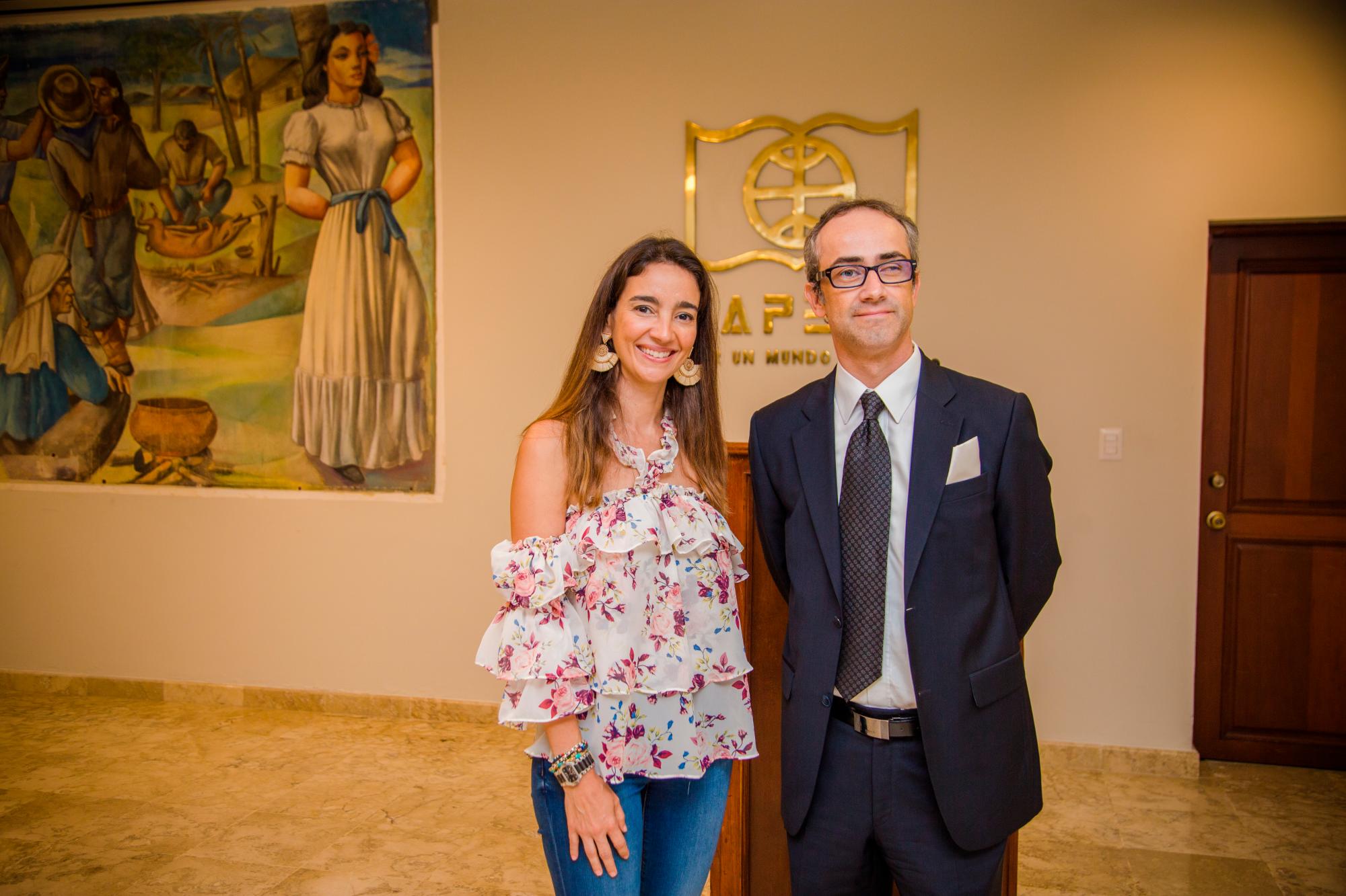 Bingene Armenteros y Patrick Landry.