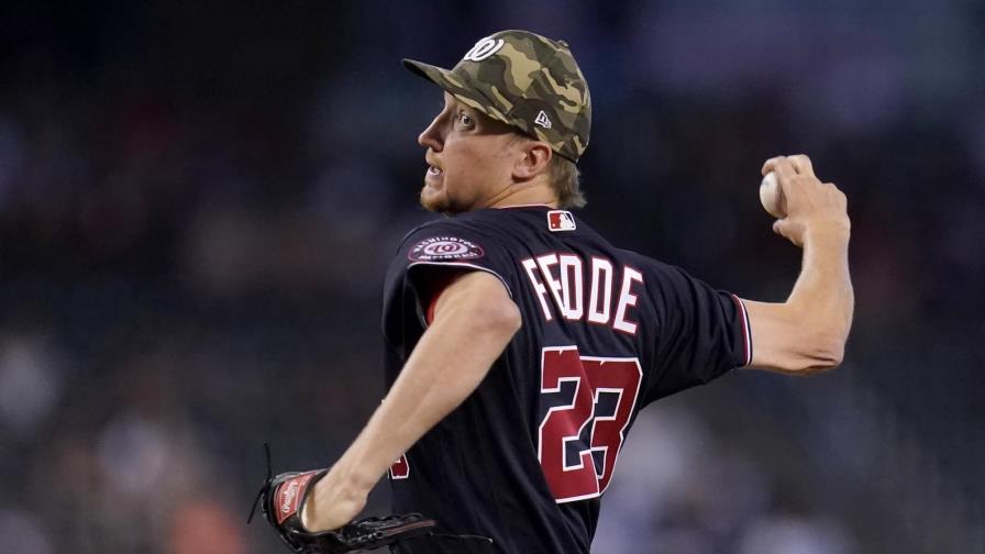 El brazo de Fedde impulsa triunfo de Nacionales ante D-backs
