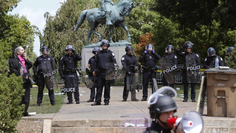 EEUU retira otra polémica estatua del ejército confederado