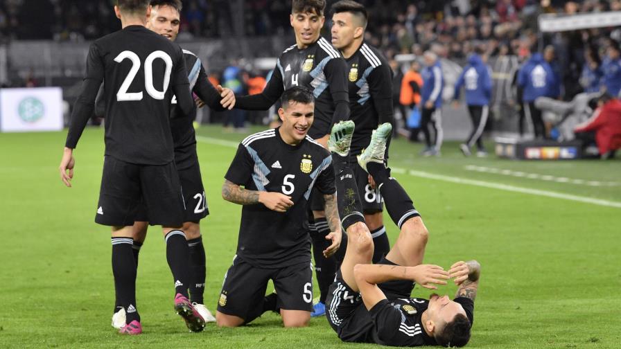 Argentina remonta y rescata empate 2-2 con Alemania