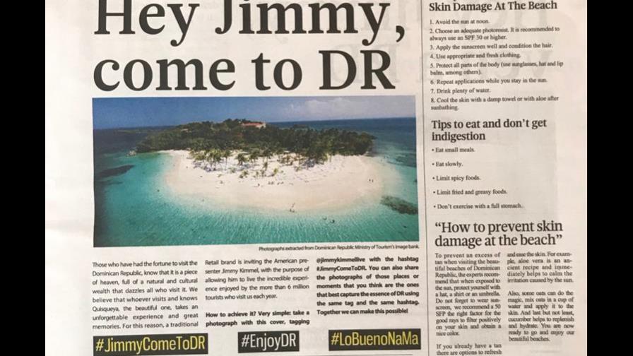 Apoyo a #JimmyComeToDR se hace tendencia