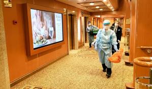 Confirman más casos de coronavirus en crucero en cuarentena