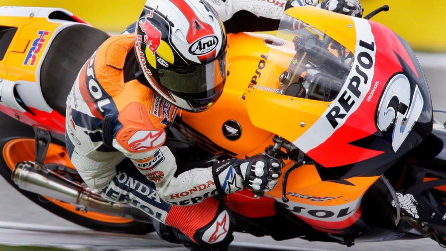 Dani Pedrosa entona el canto del cisne en Valencia