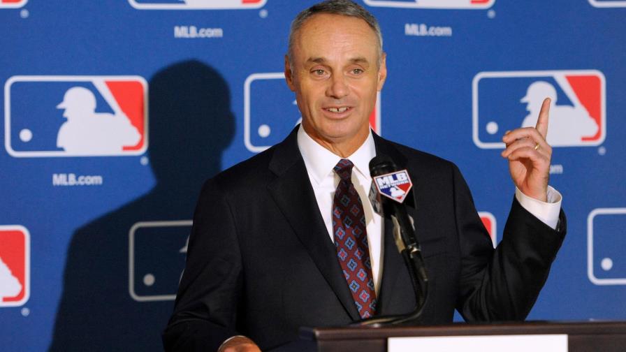 Comisionado de béisbol MLB desestima lenta negociación por agentes libres Comisionado de béisbol MLB desestima lenta negociación por agentes libres