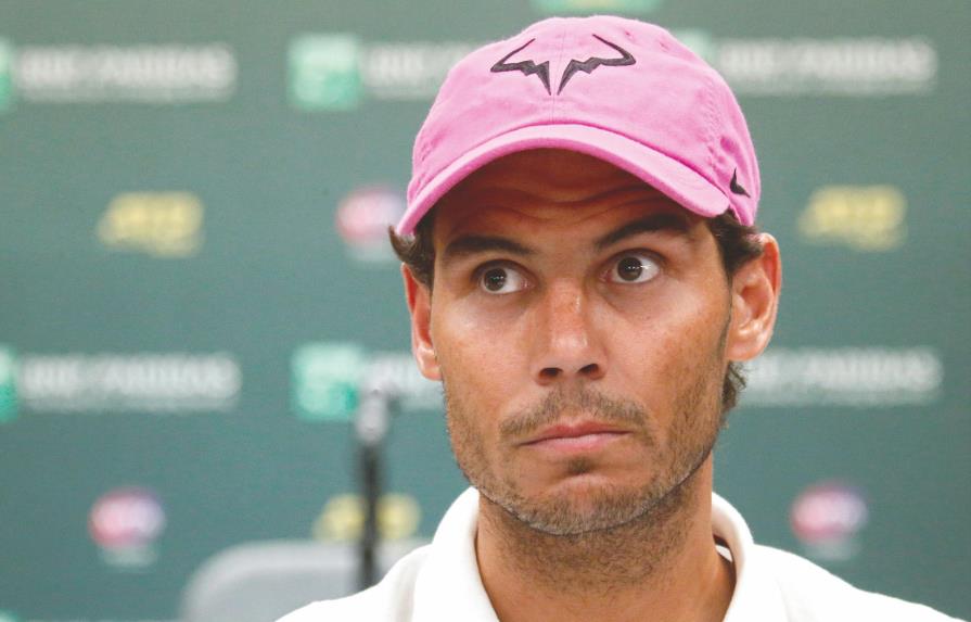 Rafael Nadal presenta mejoría de problema estomacal