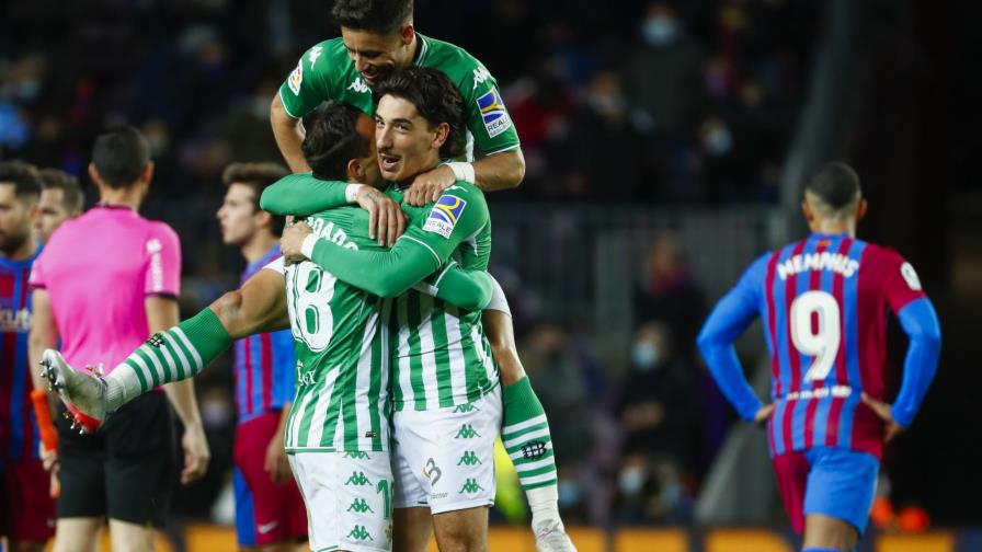 El Barcelona sucumbe en casa 1-0 ante el Betis