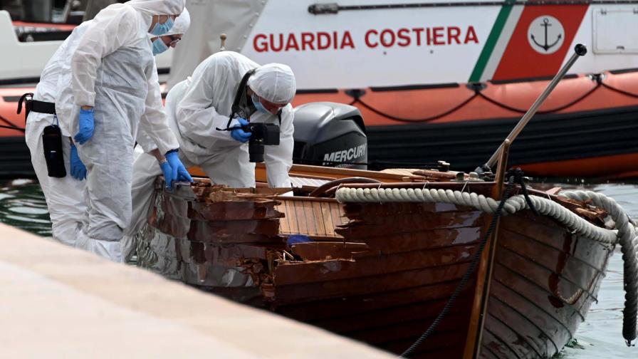 Alemán se entrega a policía italiana por accidente de bote