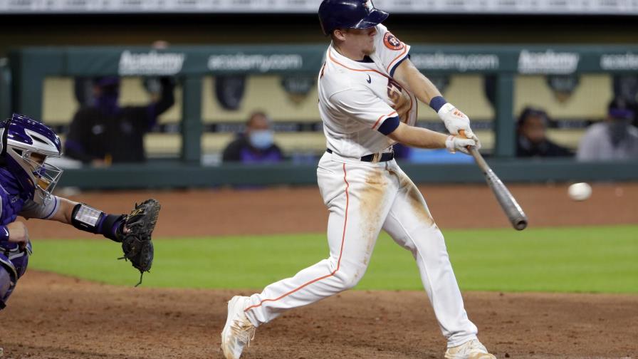 Astros superan a Rockies en 11 innings Astros superan a Rockies en 11 innings
