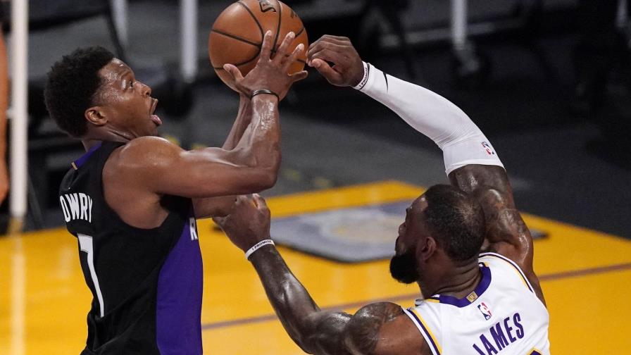 Lowry lidera a los Raptors en una victoria sobre los Lakers