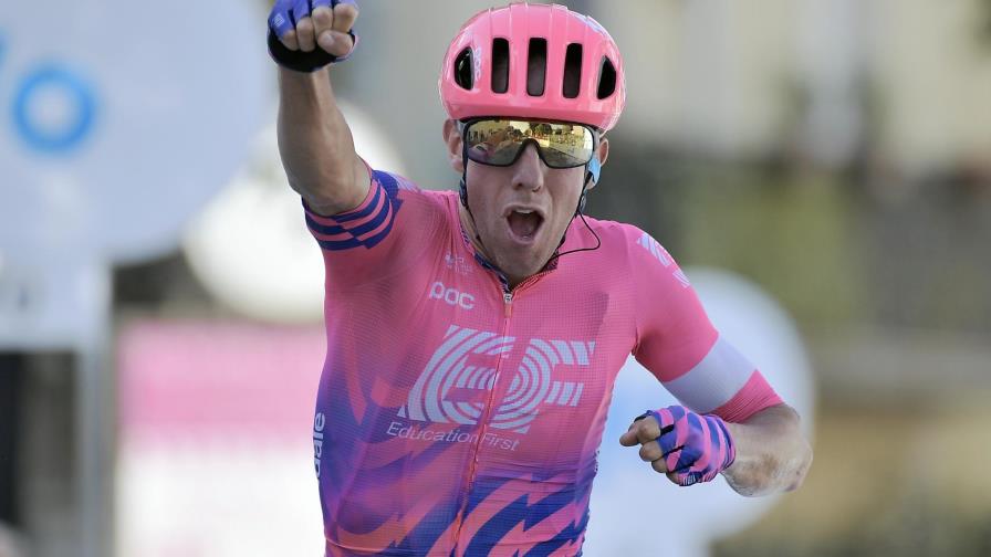 Woods gana la 3ra etapa de la Tirreno y asalta el liderato
