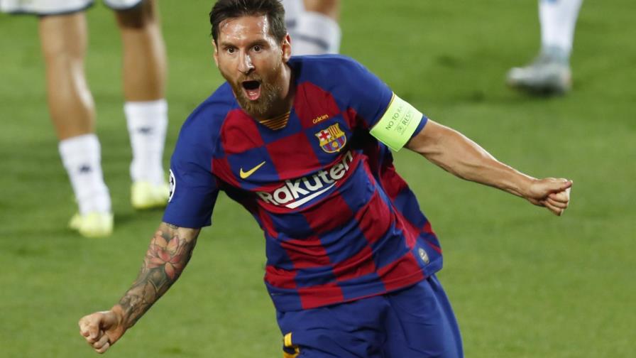 Messi marca y el Barcelona pasa a cuartos de Campeones
