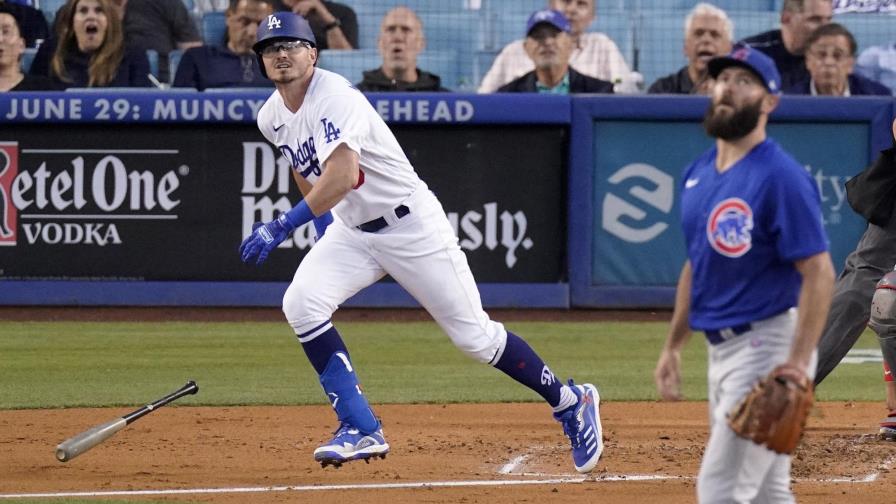 Pollock, Muncy impulsan a Dodgers a triunfo ante Cachorros