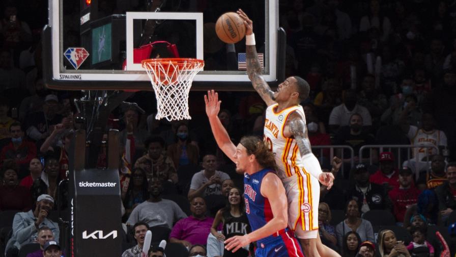 Guiados por Young y Collins, Hawks vencen 122-104 a Pistons Guiados por Young y Collins, Hawks vencen 122-104 a Pistons
