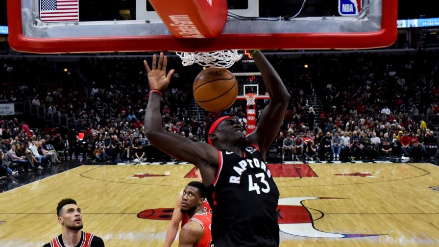 Siakam y Anunoby llevan a Raptors a triunfo sobre Bulls