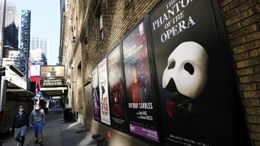 Cierre de Broadway por virus se extiende hasta el 30 de mayo